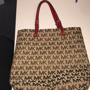 Brand New Michael Kors Canvas Tote